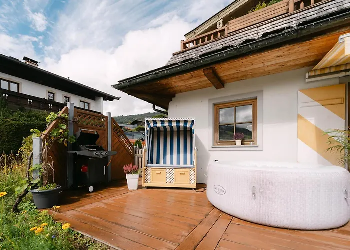 アパート Traumchalet Mit Sauna In Kirchberg Im Skigebiet Kitzbuehel